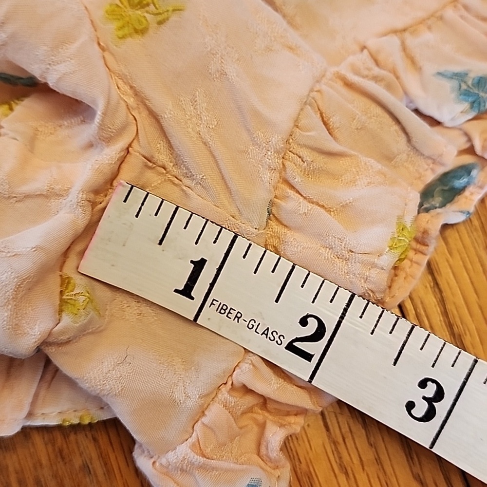 Anthropologie Peach Floral Shorts - Picture 10 of 14